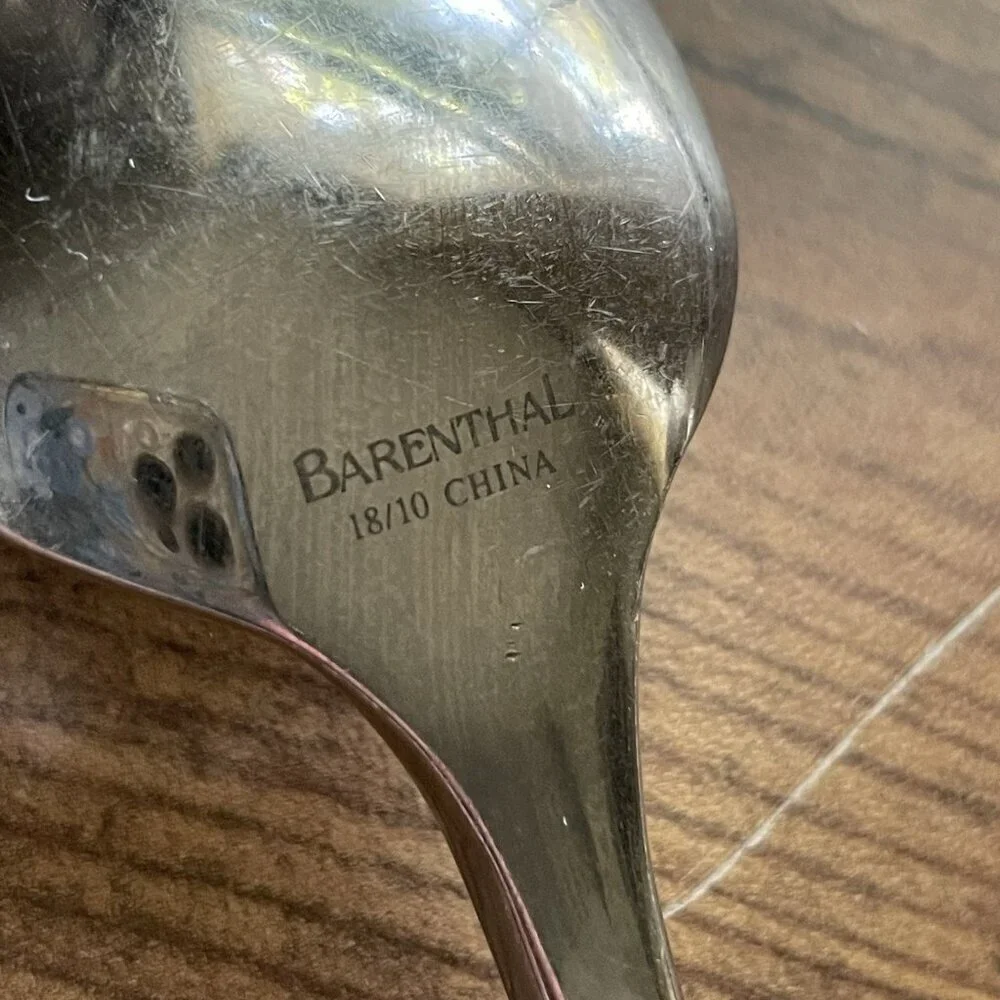 Barenthal Couture Oval Soup Dinner Spoon Set of 2 7 7/8